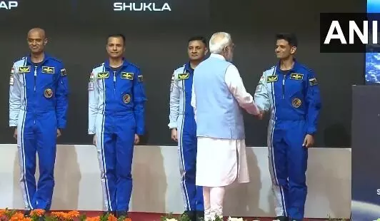 ಭಾರತದ ಗಗನಯಾನ ಮಿಷನ್‌ಗೆ ಆಯ್ಕೆಯಾದ 4 ಗಗನಯಾತ್ರಿಗಳ ಹೆಸರು ಘೋಷಿಸಿದ ಪ್ರಧಾನಿ ಮೋದಿ