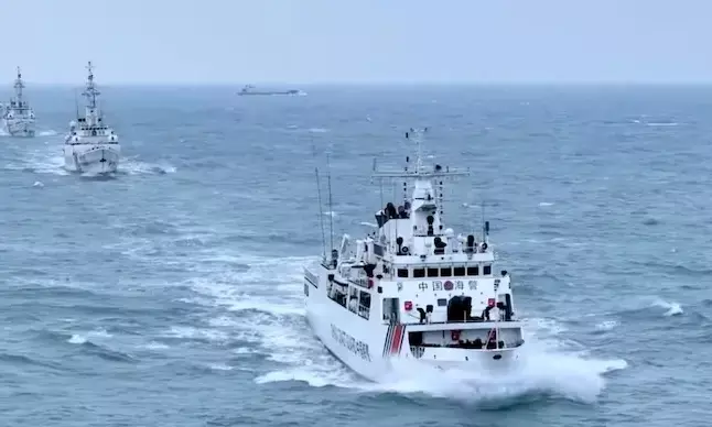 ತೈವಾನ್ ಬಳಿ ಚೀನಾದ 11 ಹಡಗುಗಳು ಪತ್ತೆ