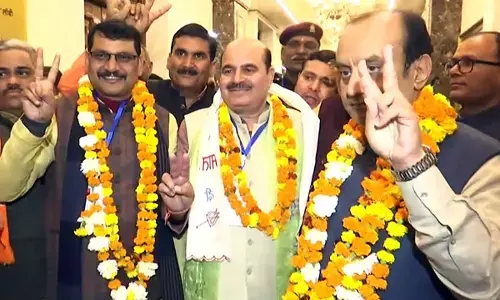 ರಾಜ್ಯಸಭೆಯಲ್ಲಿ  ಎನ್ ಡಿಎ ಬಹುಮತಕ್ಕೆ ನಾಲ್ಕು ಸ್ಥಾನವಷ್ಟೇ ಕೊರತೆ