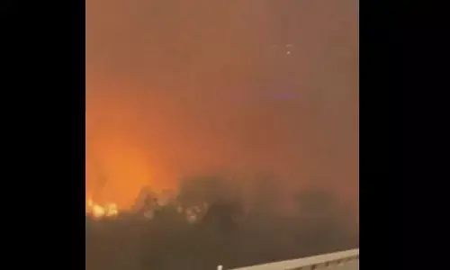 ಟೆಕ್ಸಾಸ್‍ನಲ್ಲಿ ಭೀಕರ ಕಾಡ್ಗಿಚ್ಚು | ತುರ್ತು ಪರಿಸ್ಥಿತಿ ಘೋಷಣೆ