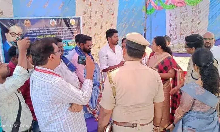 ದಲಿತರ ಉಪವಾಸ ಸತ್ಯಾಗ್ರಹ: ಉಡುಪಿ ಜಿಲ್ಲಾಧಿಕಾರಿ ಭೇಟಿ