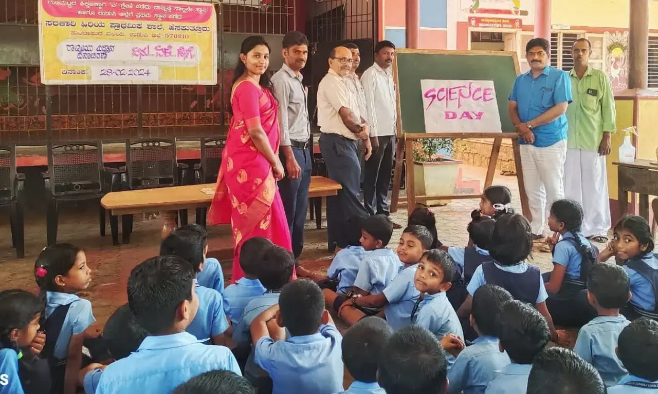 ಹೆಸ್ಕುತ್ತೂರು: ರಾಷ್ಟ್ರೀಯ ವಿಜ್ಞಾನ ದಿನಾಚರಣೆ