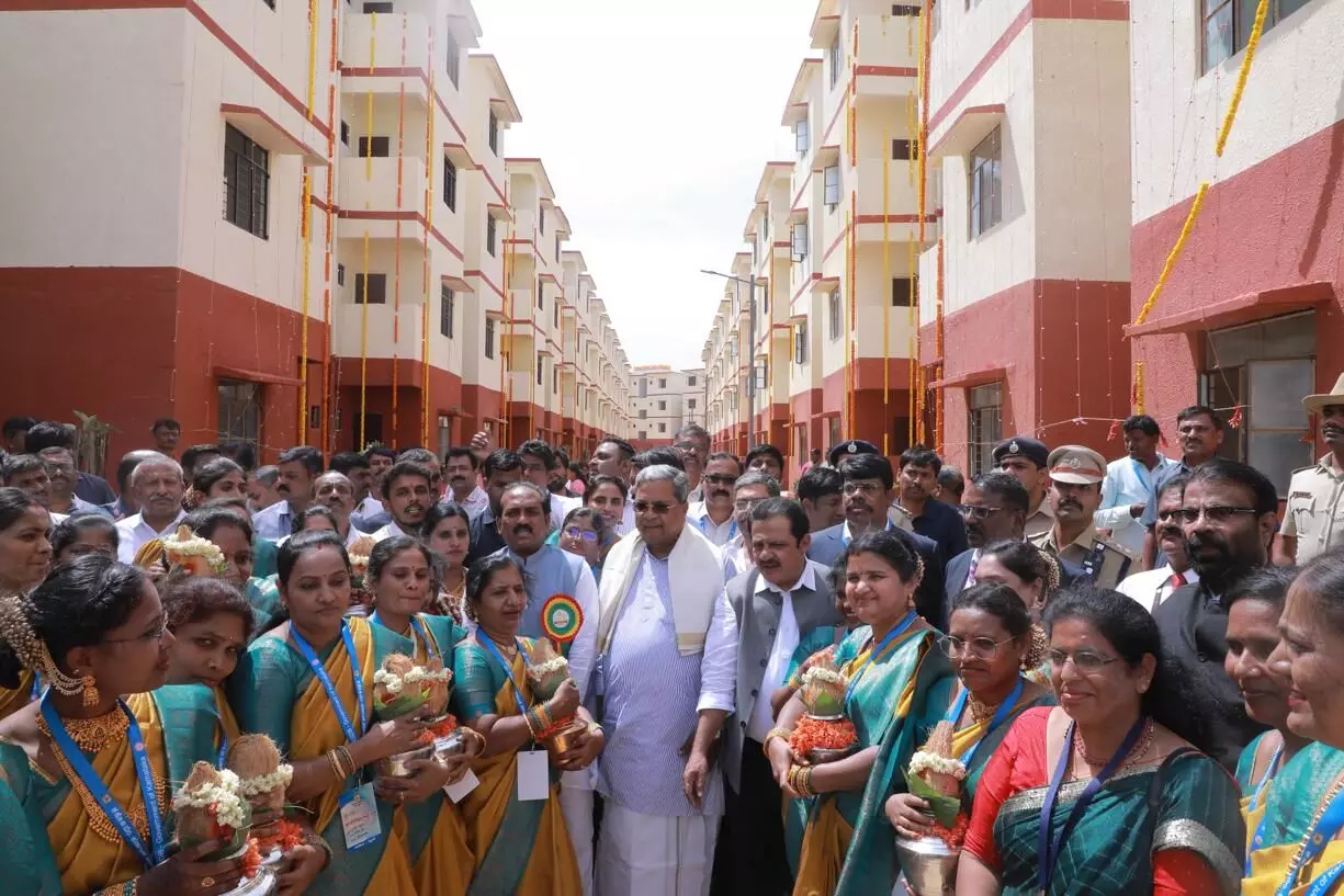 ಬಡವರ ಪರ ಕಾಳಜಿಯಿಂದಲೇ 1,80,253 ಕುಟುಂಬಗಳಿಗೆ ಸೂರು ಕಲ್ಪಿಸುವ ತೀರ್ಮಾನ: ಸಿಎಂ ಸಿದ್ದರಾಮಯ್ಯ