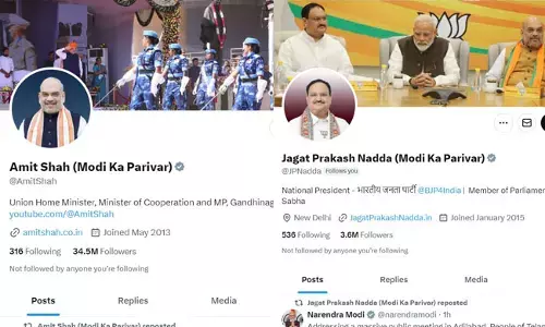 ಲಾಲು ಯಾದವ್‌ ಟೀಕೆಯ ಬೆನ್ನಲ್ಲೇ ʼಮೋದಿ ಕಾ ಪರಿವಾರ್ʼ ಆನ್‌ಲೈನ್‌ ಅಭಿಯಾನ ಆರಂಭಿಸಿದ ಬಿಜೆಪಿ