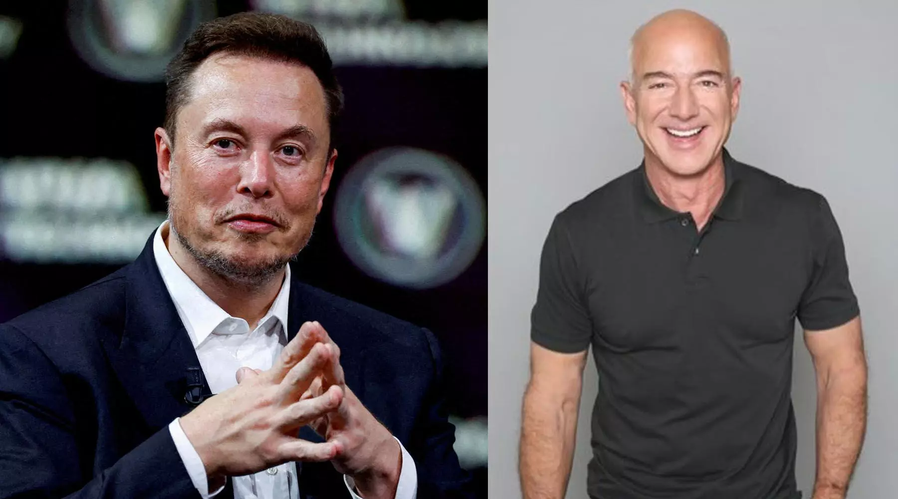 ವಿಶ್ವದ ಅತ್ಯಂತ ಶ್ರೀಮಂತ ಪಟ್ಟ ಕಳೆದುಕೊಂಡ ಎಲಾನ್ ಮಸ್ಕ್; ಅಗ್ರ ಸ್ಥಾನಕ್ಕೇರಿದ ಜೆಫ್ ಬೆಝೋಸ್ ವಿಶ್ವದ ಅತ್ಯಂತ ಶ್ರೀಮಂತ ಪಟ್ಟ ಕಳೆದುಕೊಂಡ ಎಲಾನ್ ಮಸ್ಕ್; ಅಗ್ರ ಸ್ಥಾನಕ್ಕೇರಿದ ಜೆಫ್ ಬೆಝೋಸ್