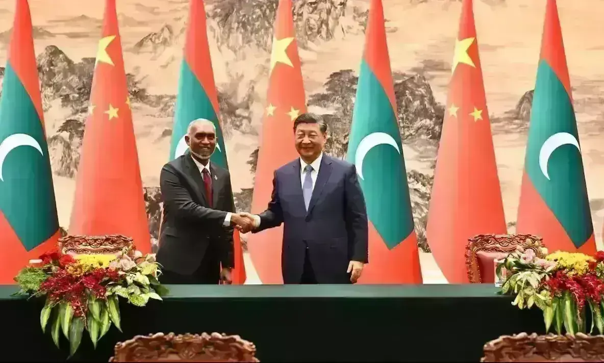 ಮಾಲ್ದೀವ್ಸ್ ಗೆ ಚೀನಾದಿಂದ ಉಚಿತ ಮಿಲಿಟರಿ ನೆರವು