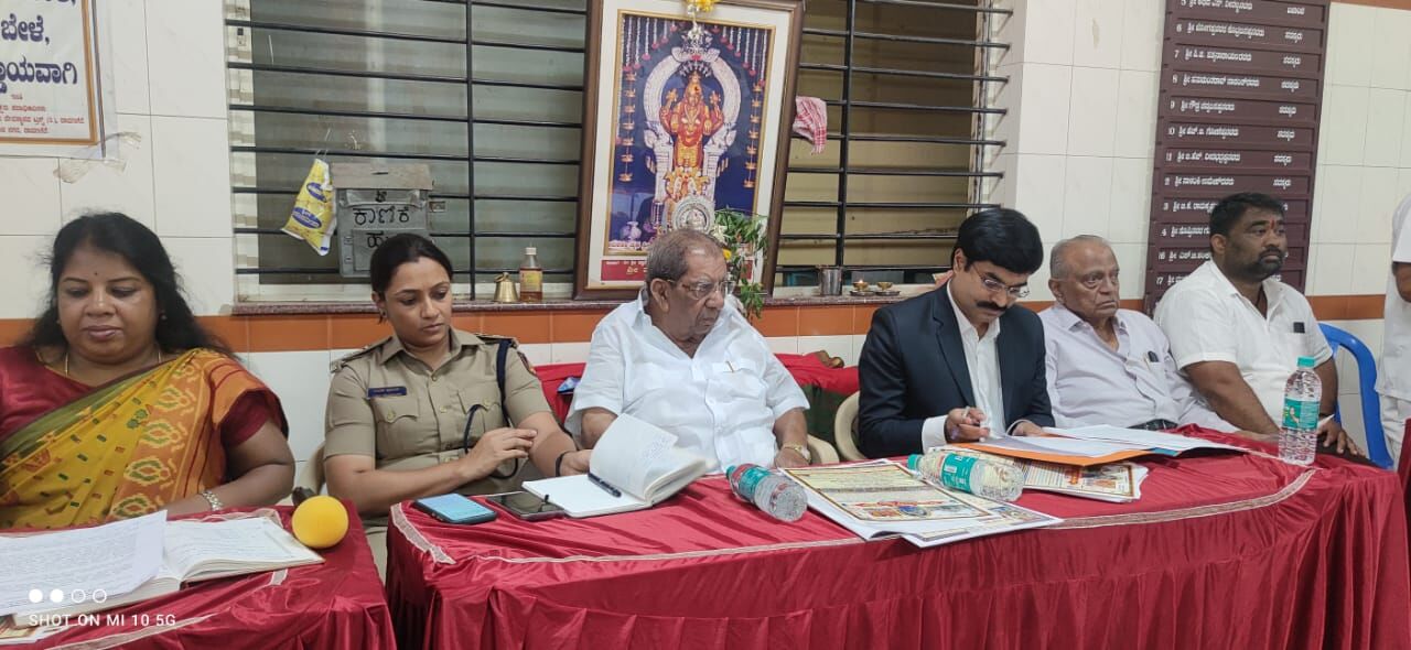 ದುರ್ಗಾಂಬಿಕಾ ದೇವಿ ಜಾತ್ರೆ |  ಮೂಲಭೂತ ಸೌಕರ್ಯಗಳ ಕಲ್ಪಿಸಿ ಸುಗಮ ಜಾತ್ರೆ ನಡೆಸಲು ಎಲ್ಲರ ಸಹಕಾರ ಅಗತ್ಯ :  ಶಾಮನೂರು ಶಿವಶಂಕರಪ್ಪ