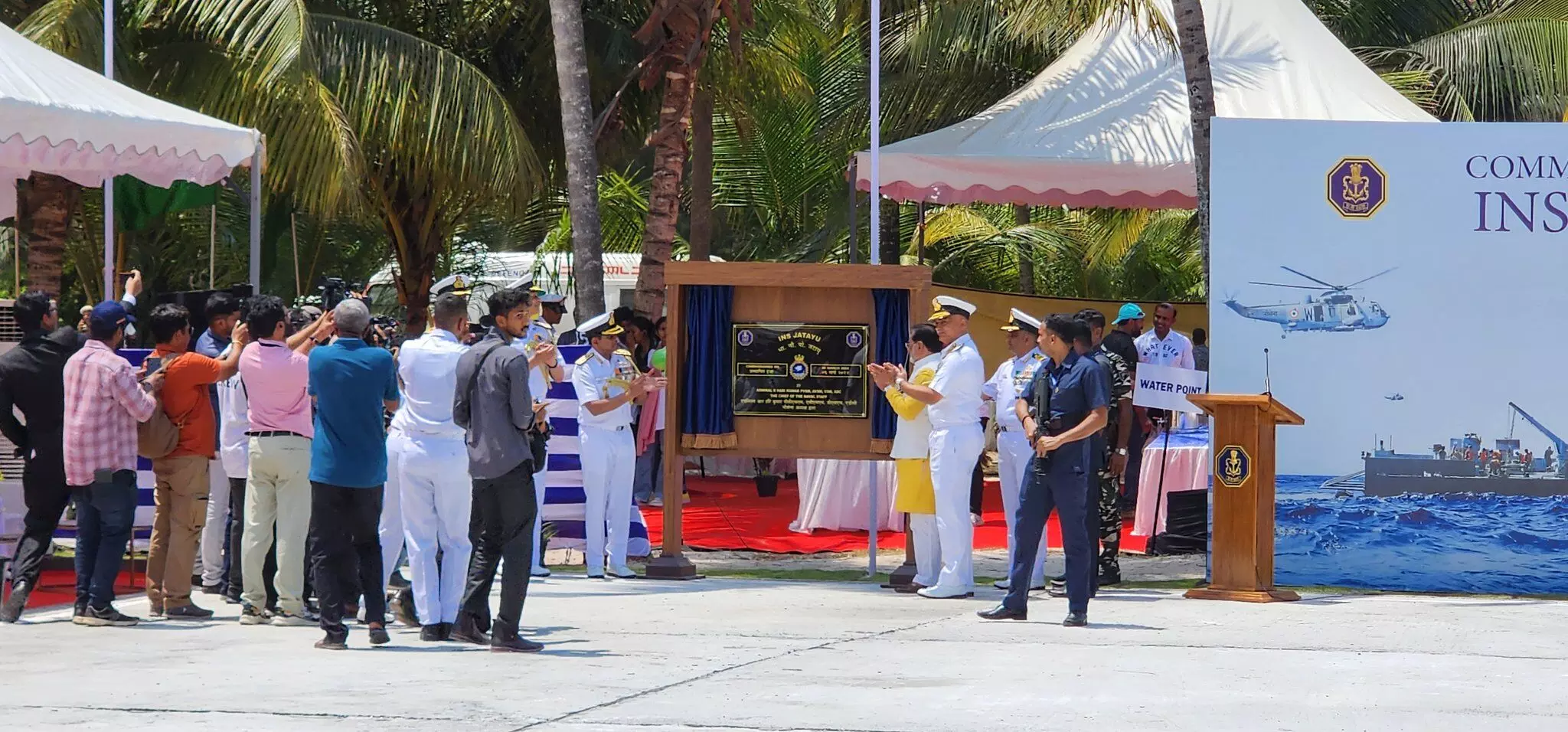 ಲಕ್ಷದ್ವೀಪ | ಮಿನಿಕಾಯ್ ನಲ್ಲಿ ಕಾರ್ಯಾಚರಣೆಯ ವ್ಯಾಪ್ತಿಯನ್ನು ಹಿಗ್ಗಿಸಲಿರುವ ನೌಕಾಪಡೆಯ ನೂತನ ಐಎನ್ಎಸ್ ಜಟಾಯು ನೌಕಾ ನೆಲೆ