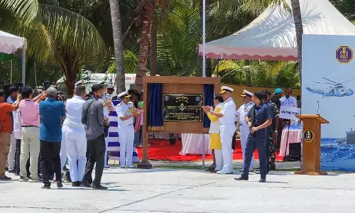 ಲಕ್ಷದ್ವೀಪ | ಮಿನಿಕಾಯ್ ನಲ್ಲಿ ಕಾರ್ಯಾಚರಣೆಯ ವ್ಯಾಪ್ತಿಯನ್ನು ಹಿಗ್ಗಿಸಲಿರುವ ನೌಕಾಪಡೆಯ ನೂತನ ಐಎನ್ಎಸ್ ಜಟಾಯು ನೌಕಾ ನೆಲೆ