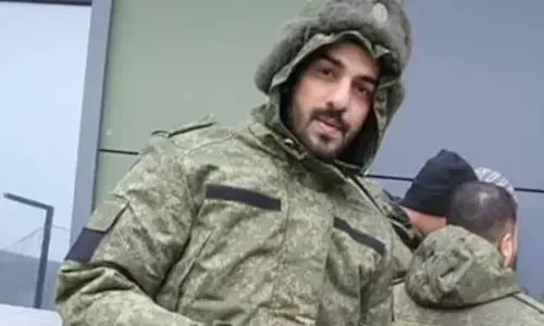 ರಷ್ಯಾ ಪರವಾಗಿ ಹೋರಾಡುತ್ತಲೇ ಪ್ರಾಣ ತೆತ್ತ ಹೈದರಾಬಾದ್ ಯುವಕ