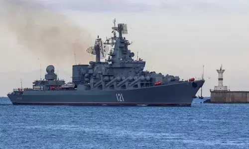 ರಶ್ಯದ ಮತ್ತೊಂದು ಯುದ್ಧನೌಕೆ ನಾಶಗೊಳಿಸಿದ ಉಕ್ರೇನ್ : ವರದಿ