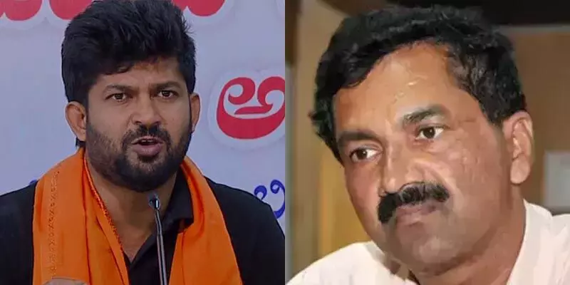 ಸಂಸದ ಪ್ರತಾಪ್ ಸಿಂಹ ವಿರುದ್ಧ ಸುದ್ದಿಗೋಷ್ಠಿ ನಡೆಸದಂತೆ ಕೆಪಿಸಿಸಿ ವಕ್ತಾರ ಎಂ.ಲಕ್ಷ್ಮಣ್ ಗೆ ಹೈಕೋರ್ಟ್ ನಿರ್ಬಂಧ ಸಂಸದ ಪ್ರತಾಪ್ ಸಿಂಹ ವಿರುದ್ಧ ಸುದ್ದಿಗೋಷ್ಠಿ ನಡೆಸದಂತೆ ಕೆಪಿಸಿಸಿ ವಕ್ತಾರ ಎಂ.ಲಕ್ಷ್ಮಣ್ ಗೆ ಹೈಕೋರ್ಟ್ ನಿರ್ಬಂಧ