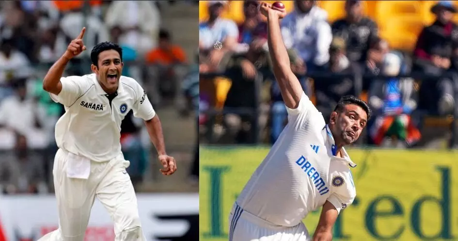 ಅನಿಲ್ ಕುಂಬ್ಳೆ ದಾಖಲೆ ಮುರಿದ ಆರ್. ಅಶ್ವಿನ್