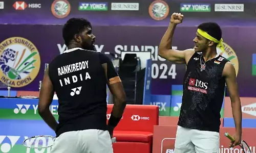 ಸೆಮಿಫೈನಲ್ ಗೆ ಲಗ್ಗೆಯಿಟ್ಟ ಸಾತ್ವಿಕ್-ಚಿರಾಗ್ ಜೋಡಿ | ಸಿಂಧೂಗೆ ಸೋಲು