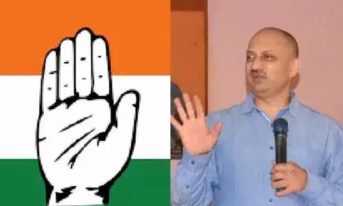 ಬಿಜೆಪಿಯವರಿಗೆ ಅಂಬೇಡ್ಕರ್ ಅವರ ಸಂವಿಧಾನದ ಅಡಿಯಲ್ಲಿ ಬದುಕುವುದಕ್ಕೆ ಸಾಧ್ಯವಾಗುತ್ತಿಲ್ಲವೇ?: ಕಾಂಗ್ರೆಸ್‌ ಪ್ರಶ್ನೆ