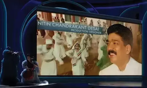 ಆಸ್ಕರ್ ಸಮಾರಂಭದಲ್ಲಿ ಕಲಾ ನಿರ್ದೇಶಕ ದಿ. ನಿತಿನ್ ದೇಸಾಯಿ ಅವರಿಗೆ ಗೌರವ ನಮನ