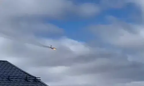 ರಶ್ಯನ್ ಸೇನಾ ವಿಮಾನ ಪತನ | 15 ಮಂದಿ ಮೃತ್ಯು