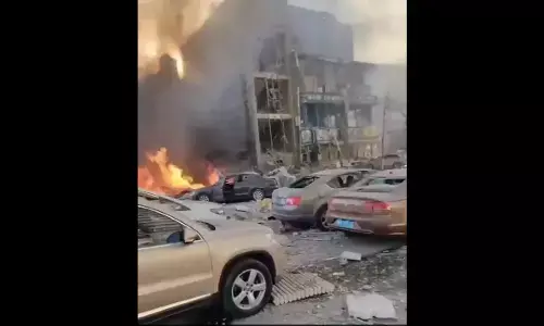 ಚೀನಾದ ಹೋಟೆಲ್ನಲ್ಲಿ ಸ್ಫೋಟ ಇಬ್ಬರು ಮೃತ್ಯು; 26 ಮಂದಿಗೆ ಗಾಯ