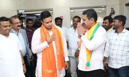 ಅಭಿವೃದ್ಧಿ ದೃಷ್ಟಿಕೋನದಿಂದ ಮೈಸೂರಿನಿಂದ ಸ್ಪರ್ಧೆ: ಯದುವೀರ್   ಒಡೆಯರ್