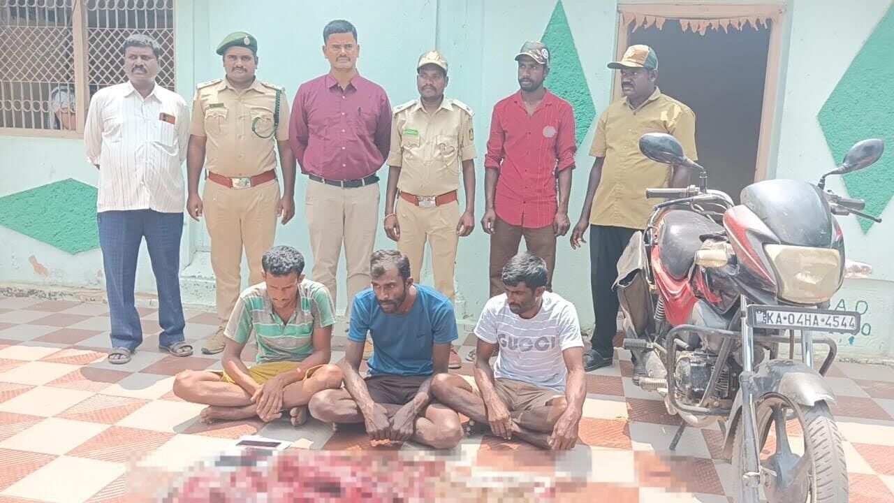 ಬಾಗೇಪಲ್ಲಿ | ಜಿಂಕೆ ಮಾಂಸ ಸಾಗಾಟ ಆರೋಪ : ಐವರ ವಿರುದ್ದ ಪ್ರಕರಣ ದಾಖಲು