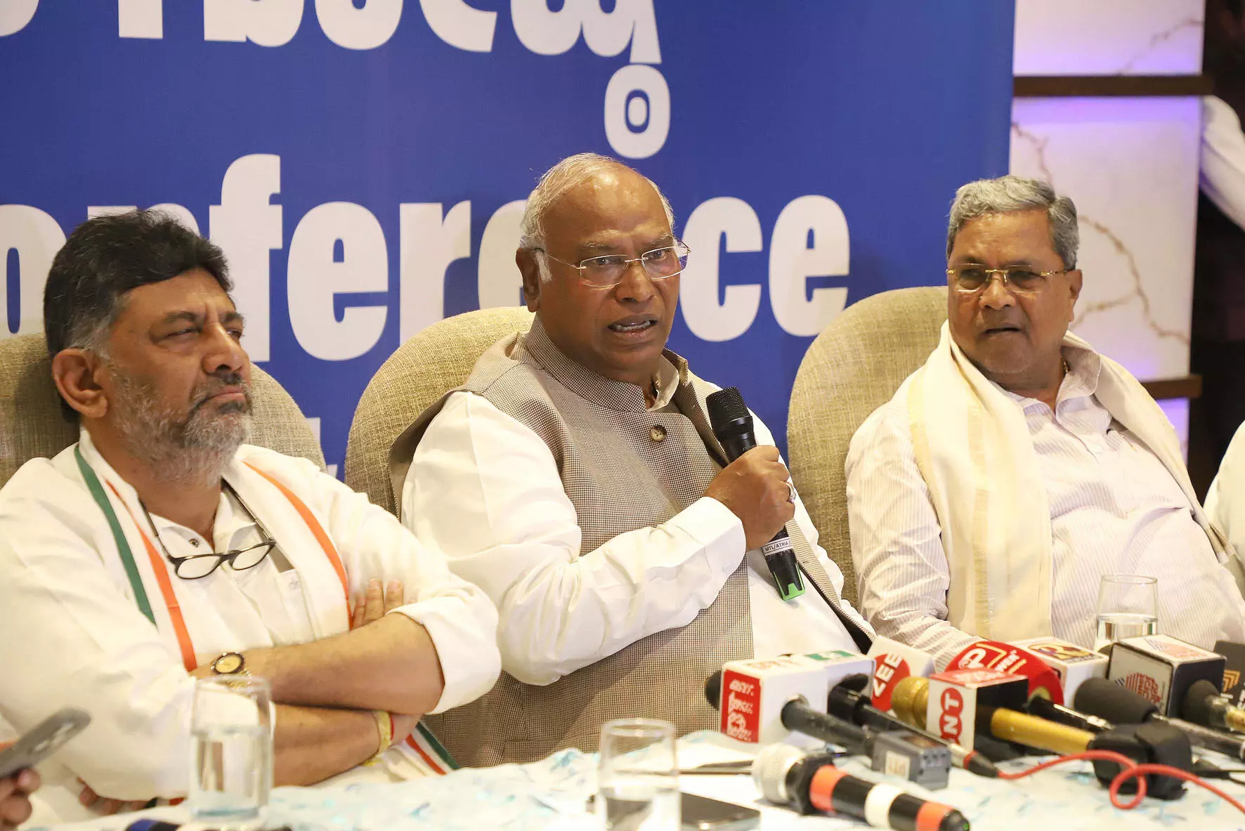 ಕಾಂಗ್ರೆಸ್  ಅಧಿಕಾರಕ್ಕೆ ಬಂದರೆ ಜಾತಿಗಣತಿ ಗ್ಯಾರಂಟಿ: ಎಐಸಿಸಿ ಅಧ್ಯಕ್ಷ ಮಲ್ಲಿಕಾರ್ಜುನ ಖರ್ಗೆ