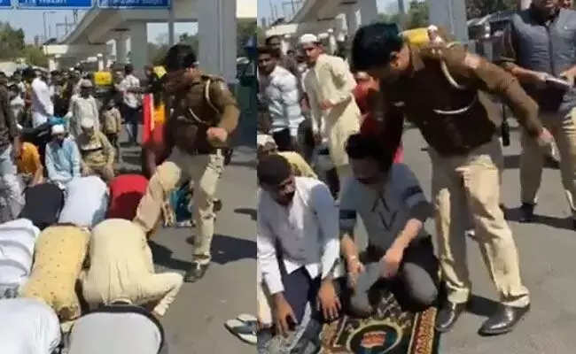 ನಮಾಝ್ ಮಾಡುತ್ತಿದ್ದವರ ಮೇಲೆ ಪೊಲೀಸ್‌ ಸಿಬ್ಬಂದಿಯ ದೌರ್ಜನ್ಯ ಪ್ರಕರಣ: ವರದಿ ಕೇಳಿದ ದಿಲ್ಲಿ ನ್ಯಾಯಾಲಯ