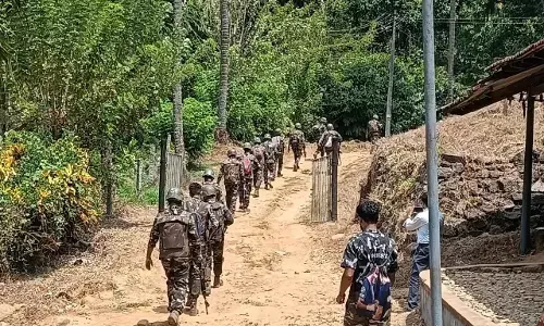 ದ.ಕ., ಕೊಡಗು ಗಡಿಯಲ್ಲಿ ನಕ್ಸಲರ ಸಂಚಾರದ ಶಂಕೆ: ಪೊಲೀಸ್ ಕಟ್ಟೆಚ್ಚರ
