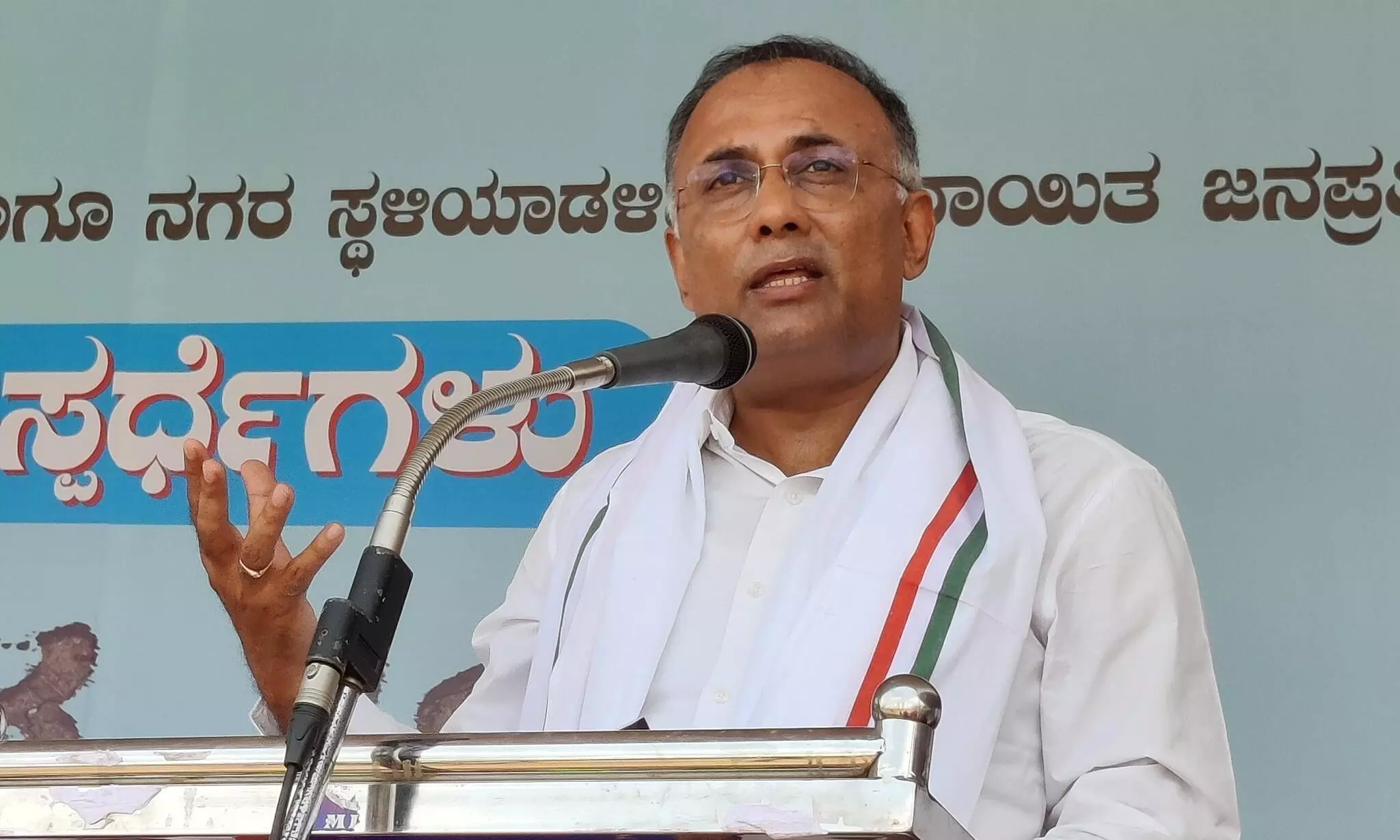 ಕರ್ನಾಟಕದ ಎಲ್ಲಾ 28 ಲೋಕಸಭಾ ಸ್ಥಾನಗಳನ್ನು ಬಿಜೆಪಿ ಗೆಲ್ಲಬಹುದು ಎಂಬ ನಂಬಿಕೆ ಹಾಸ್ಯಾಸ್ಪದ: ಸಚಿವ ದಿನೇಶ್‌ ಗುಂಡೂರಾವ್‌