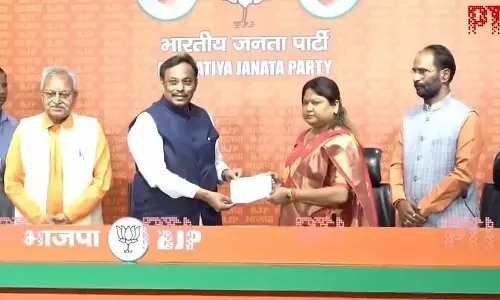 ಜೆಜೆಎಂ ಶಾಸಕಿ ಸೀತಾ ಸೊರೆನ್ ಬಿಜೆಪಿ ಸೇರ್ಪಡೆ