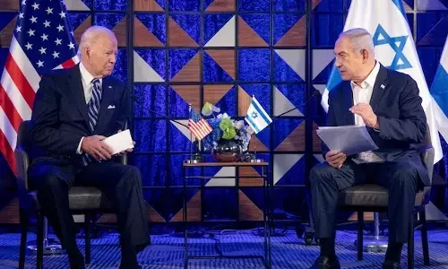 ಅಮೆರಿಕದ ಶಸ್ತ್ರಾಸ್ತ್ರಗಳನ್ನು ಮಾನವೀಯ ಕಾನೂನು ಉಲ್ಲಂಘಿಸಲು ಬಳಸುವುದಿಲ್ಲ : ಇಸ್ರೇಲ್ ಭರವಸೆ