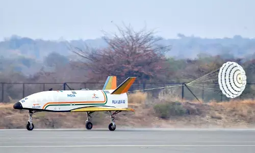 ಭಾರತದ ಪ್ರಪ್ರಥಮ ಮರುಬಳಕೆ ಉಡ್ಡಯನ ವಾಹನ ʼಪುಷ್ಪಕ್ʼ ಲ್ಯಾಂಡಿಂಗ್‌ ಪರೀಕ್ಷೆ ಯಶಸ್ವಿ