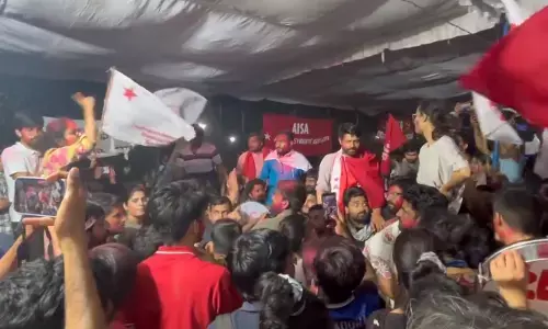 ಜೆಎನ್‌ಯು ವಿದ್ಯಾರ್ಥಿ ಒಕ್ಕೂಟ ಚುನಾವಣೆ | ಎಬಿವಿಪಿಗೆ ತೀವ್ರ ಮುಖಭಂಗ, ಎಡರಂಗದ ಅಭ್ಯರ್ಥಿಗಳಿಗೆ ಭರ್ಜರಿ ಜಯಭೇರಿ