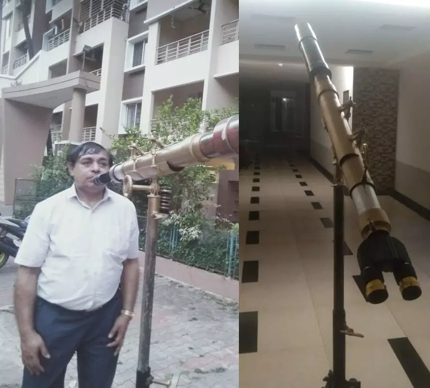 ಏಕಕಾಲಕ್ಕೆ ಎರಡು ಕಂಗಳಲ್ಲಿ ನೋಡುವ ದೂರದರ್ಶಕ ಆವಿಷ್ಕಾರ! ಏಕಕಾಲಕ್ಕೆ ಎರಡು ಕಂಗಳಲ್ಲಿ ನೋಡುವ ದೂರದರ್ಶಕ ಆವಿಷ್ಕಾರ!