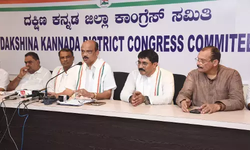 ಲೋಕಸಭಾ ಚುನಾವಣೆ: ಎ.3ರಂದು ಕಾಂಗ್ರೆಸ್ ಅಭ್ಯರ್ಥಿ ಪದ್ಮರಾಜ್ ನಾಮಪತ್ರ ಸಲ್ಲಿಕೆ