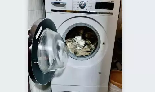 ಈಡಿ ದಾಳಿ ವೇಳೆ ವಾಷಿಂಗ್‌ ಮೆಷಿನ್‌ನಲ್ಲಿತ್ತು 2.54 ಕೋಟಿ ರೂ.!