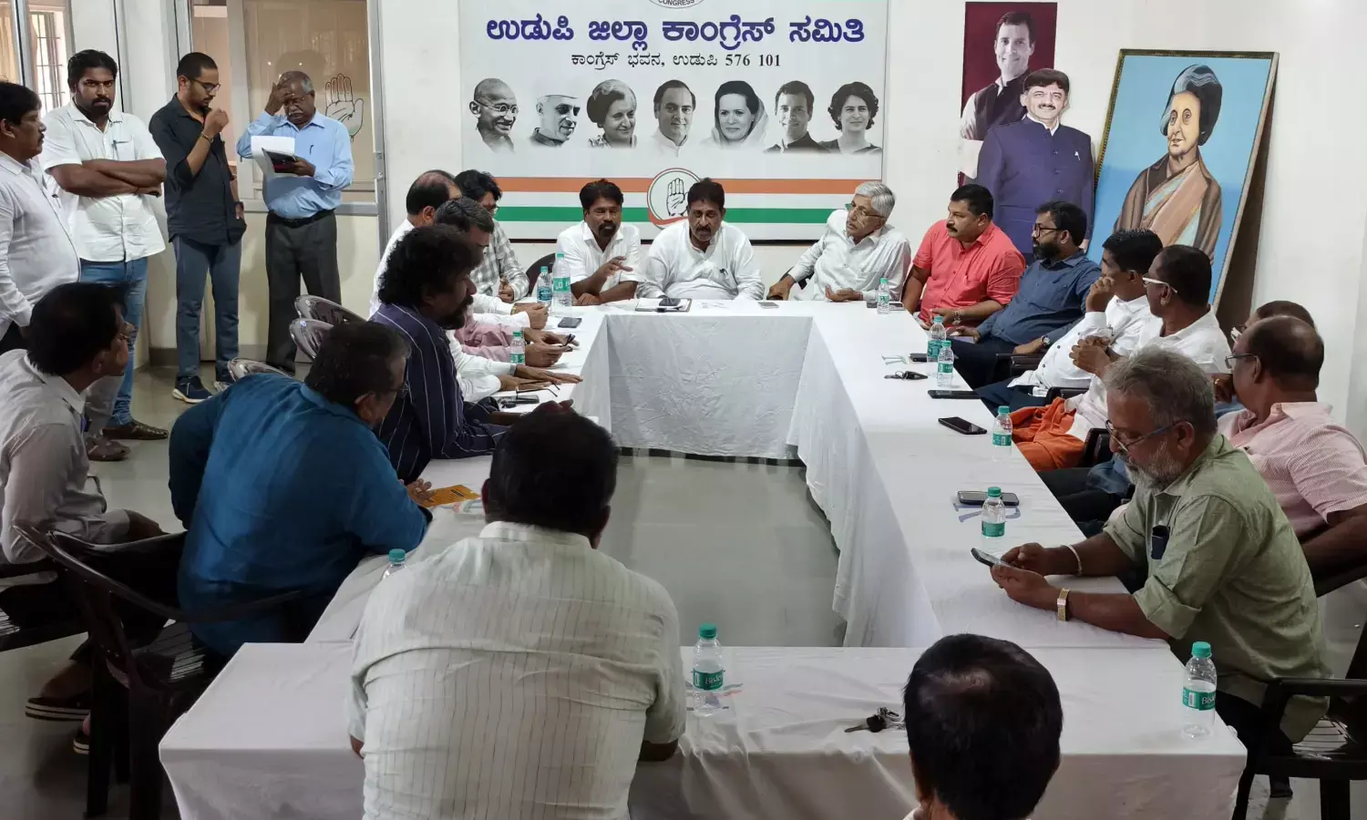 ಚುನಾವಣಾ ಸಿದ್ಧತೆ: ಉಡುಪಿ ಜಿಲ್ಲಾ ಕಾಂಗ್ರೆಸ್ ಸಮಿತಿ ಸಭೆ