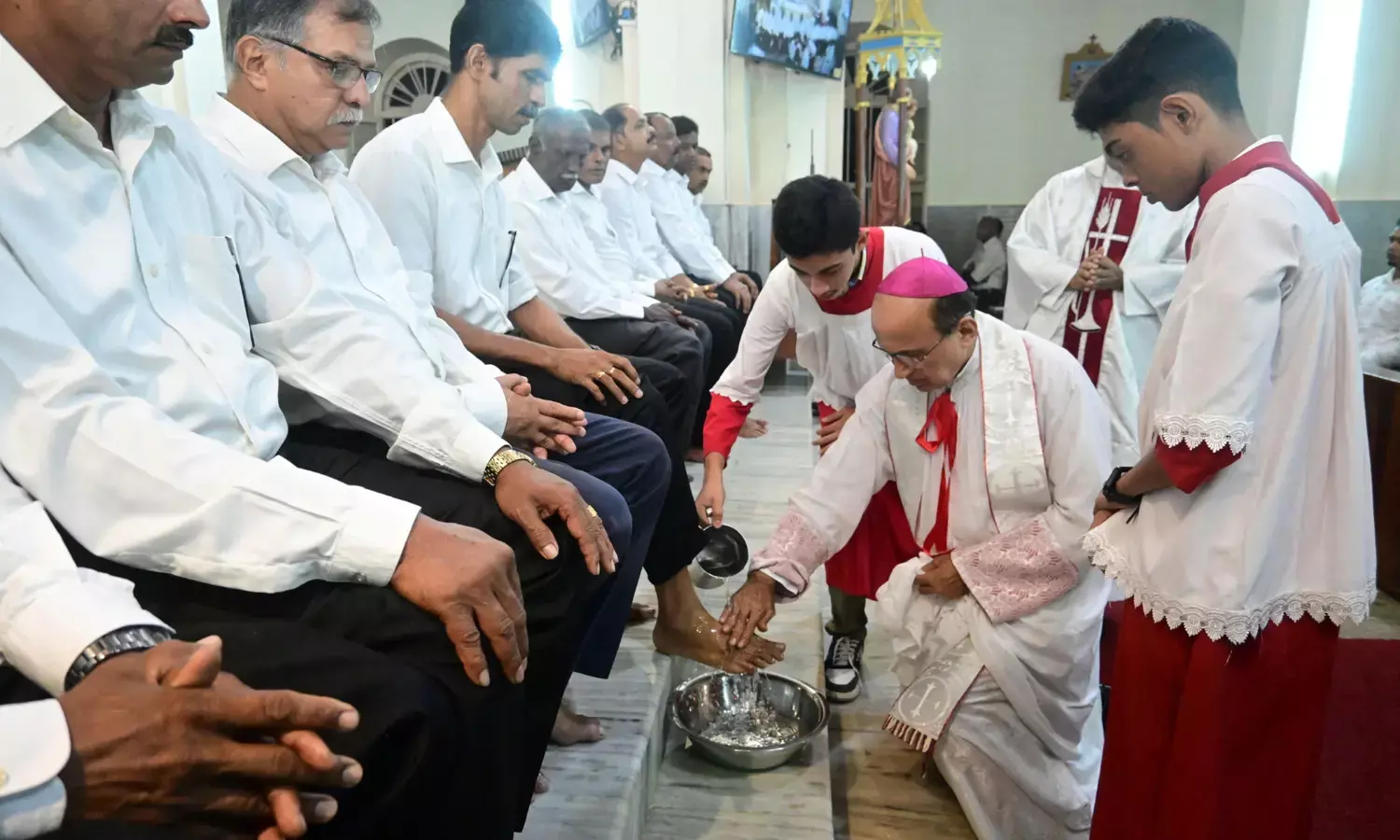 ಉಡುಪಿ ಜಿಲ್ಲೆ: ಕ್ರೈಸ್ತರಿಂದ ಪವಿತ್ರ ಗುರುವಾರ ಆಚರಣೆ