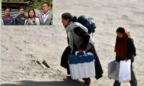 ಒಬ್ಬ ಮತದಾರನ ಮತಚಲಾವಣೆಗೆ ಅಧಿಕಾರಿಗಳು ಸವೆಸಬೇಕು 40 ಕಿ.ಮೀ. ಕಾಲ್ದಾರಿ!