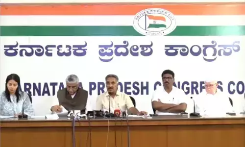 ಬಿಜೆಪಿ ಕಚೇರಿ ಆವರಣದಲ್ಲೇ ತನಿಖಾ ಸಂಸ್ಥೆಗಳ ಕಟ್ಟಡಗಳಿಗೆ ಜಾಗ ಕೊಡಿ : ರಮೇಶ್ ಬಾಬು