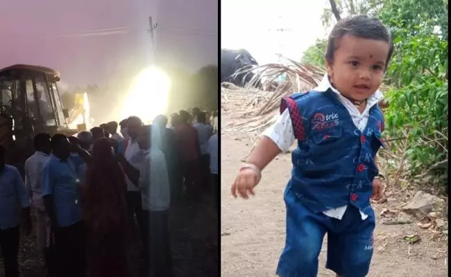 ವಿಜಯಪುರ | ಕೊಳವೆ ಬಾವಿಗೆ ಬಿದ್ದ 2 ವರ್ಷದ ಮಗು ; ಸಮರೋಪಾದಿಯಲ್ಲಿ ಮುಂದುವರಿದ ರಕ್ಷಣಾ ಕಾರ್ಯ