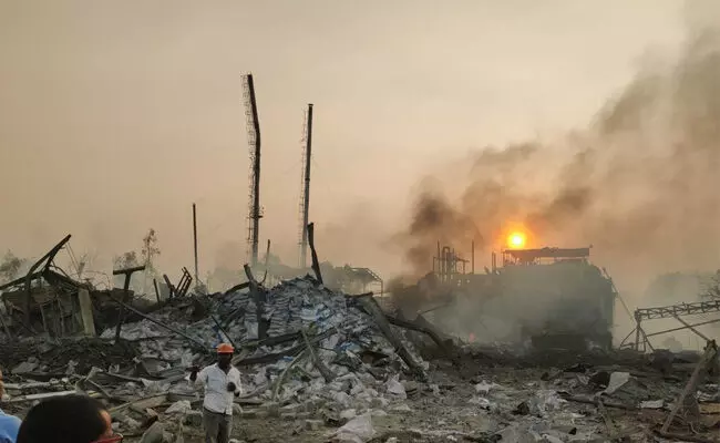 ತೆಲಂಗಾಣದ ಔಷಧ ಘಟಕದಲ್ಲಿ ಸ್ಫೋಟ | 7 ಮಂದಿ ಸಾವು, ಹಲವರಿಗೆ ಗಾಯ