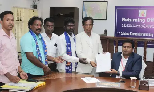 ಲೋಕಸಭಾ ಚುನಾವಣೆ: ನಾಮಪತ್ರ ಸಲ್ಲಿಸಿದ ದ.ಕ ಕ್ಷೇತ್ರದ ಇಬ್ಬರು   ಅಭ್ಯರ್ಥಿಗಳು