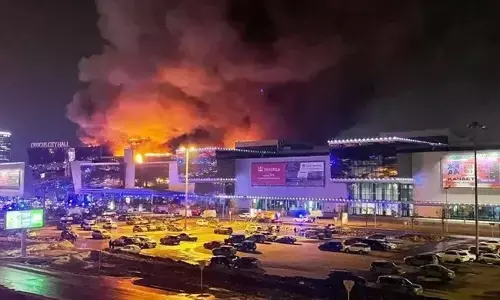 ಮಾಸ್ಕೋ ಸಭಾಂಗಣದಲ್ಲಿನ ದಾಳಿಗೆ ಅಮೆರಿಕವೂ ಹೊಣೆ: ರಶ್ಯ ಪ್ರತಿಪಾದನೆ