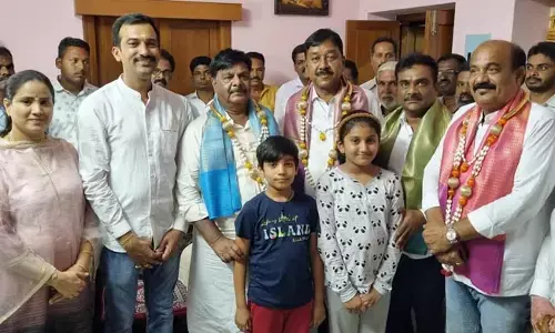 ಲೋಕಸಭಾ ಚುನಾವಣೆ | ಕೊಳ್ಳೇಗಾಲದ ಮುಖಂಡರುಗಳೊಡನೆ ರಹಸ್ಯ ಸಭೆ ನಡೆಸಿದ ಸಚಿವ ಎಚ್.ಸಿ.ಮಹದೇವಪ್ಪ