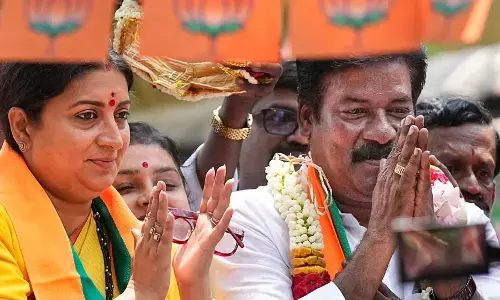 ಕಾಂಗ್ರೆಸ್‌ ಪಕ್ಷದ “ಪ್ರಜಾಪ್ರಭುತ್ವ ರಕ್ಷಿಸಿ” ಕರೆ ವಿರುದ್ಧ ಸ್ಮೃತಿ ಇರಾನಿ ಟೀಕಾಸ್ತ್ರ