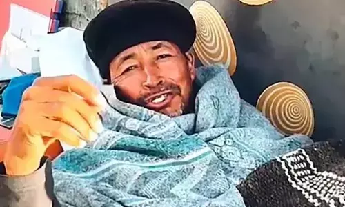 ಬೆಂಗಳೂರು | ಸೋನಮ್ ವಾಂಗ್ಚುಕ್‍ಗೆ ಬೆಂಬಲಿಸಿ ಫ್ರೀಡಂ ಪಾರ್ಕ್‍ನಲ್ಲಿ ಪ್ರತಿಭಟನೆ