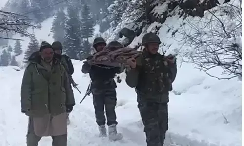 ಲಡಾಖ್ | ಸೇನೆಯಿಂದ ಹಿಮಪಾತದ ನಡುವೆ ಸಿಕ್ಕಿಕೊಂಡಿದ್ದ 80 ಜನರ ರಕ್ಷಣೆ