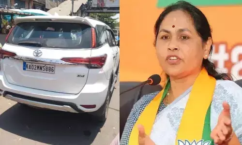 ಬೆಂಗಳೂರು | ಸಂಸದೆ ಶೋಭಾ ಕರಂದ್ಲಾಜೆ ಕಾರಿಗೆ ಬೈಕ್ ಢಿಕ್ಕಿ‌ : ಸವಾರ ಮೃತ್ಯು