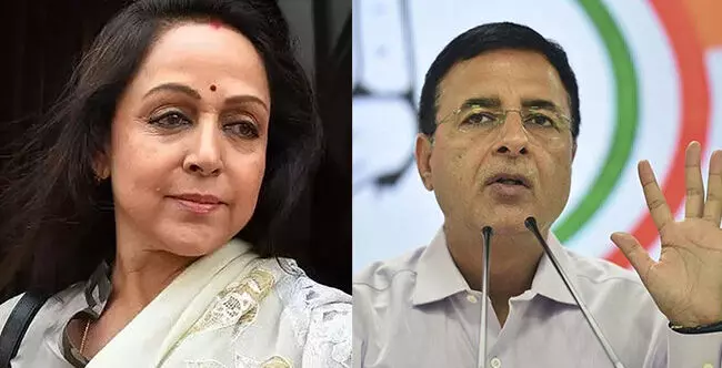 ಹೇಮಾಮಾಲಿನಿ ವಿರುದ್ಧ ಅವಹೇಳನಕಾರಿ ಹೇಳಿಕೆ | ರಣದೀಪ್‌ ಸಿಂಗ್‌ ಸುರ್ಜೇವಾಲಾಗೆ ನೋಟಿಸ್‌ ಜಾರಿ