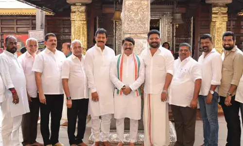 ಬಜ್ಪೆ: ಕಾಂಗ್ರೆಸ್ ಅಭ್ಯರ್ಥಿ, ಕಾರ್ಯಕರ್ತರ ರೋಡ್ ಶೋ